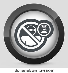 Thief alarm icon