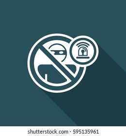 Thief alarm icon
