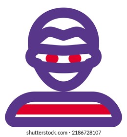 Thief avatar wearing bandit mask