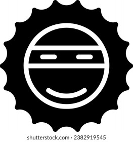 vector de ilustración de icono de glifo ladrón