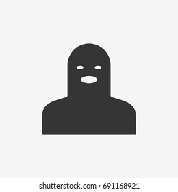 Thief icon illustration isolated vector sign symbol