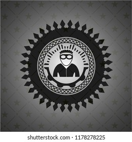 thief icon inside dark badge