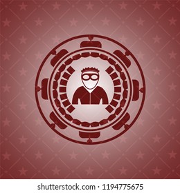 thief icon inside red emblem