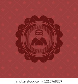 thief icon inside red emblem
