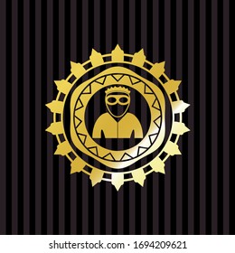thief icon inside shiny emblem