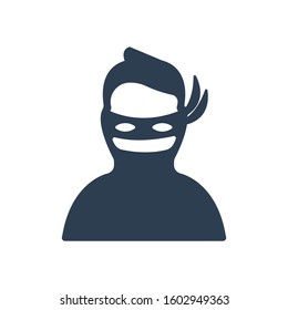 Thief icon, Thief symbol for your web site , logo, app, UI design