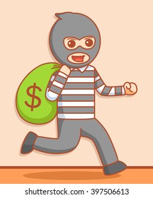 Thief  illustration design