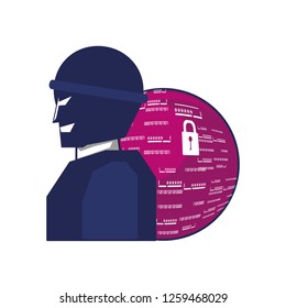 thief man with sphere browser