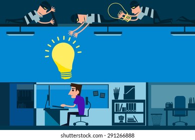 Thief of Thieves had stolen the idea of working as a businessman or a designer