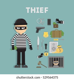 thief tool Set Crime