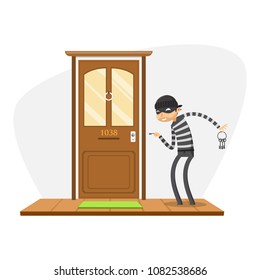 Person Opening Door Isolated Stock Vectors, Images & Vector Art ...