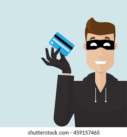Thief want to steal something