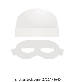 Ladrón en el icono de la ropa blanca. Vector