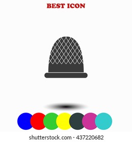 Thimble icon. 