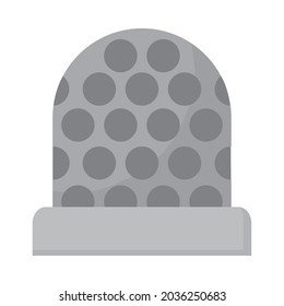 icono de brillo en fondo blanco