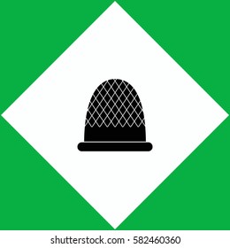 Thimble  icon Vector design.