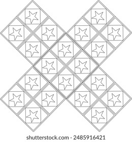 thin, bauhaus, flare, magic, sketch, drawn, drawing, handcraft, batik, fabric, pattern, basic, cosmic, label, art, effect, heart, background, trendy, shape, star, outline, line, graphic, vector, desig