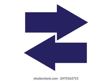 Thin black arrow pointing right. Long, straight-line arrow icon in white. Graphic illustration for direction symbols, up and down signs. Vector horizontal arrow variation isolated on white background