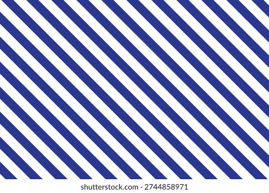 Thin Black and White Diagonal Stripe Seamless Pattern. Minimal Thin Diagonal Stripe Background Design. Black and white vertical stripes background. Decor paper blue and white. 