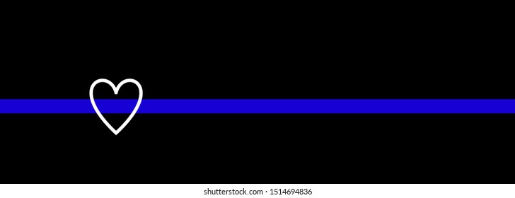 Thin blue line Images, Stock Photos & | Shutterstock