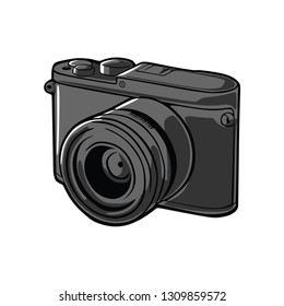 thin camera 4 color black