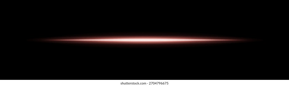 Delgada línea de luz Horizontal brillante con reflexión suave y pulso digital. Ideal para superposiciones, resaltados y composiciones visuales abstractas.