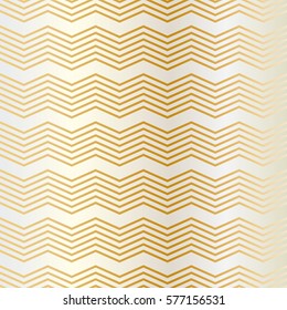 Thin Golden Chevron Pattern