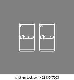 thin icons. a set of simple thin icons for UI and application interfaces