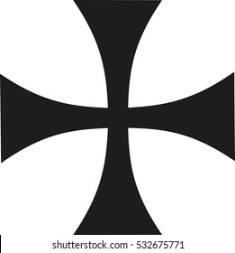 Thin Iron Cross