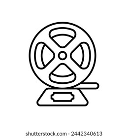 Icono de vector de adjudicación de línea fina