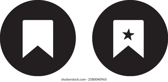 thin line bookmark icons .Superlight Interface Bookmark Icon
