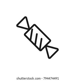 thin line candy icon