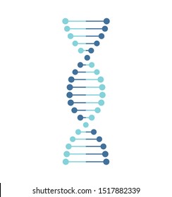 Thin line concept. DNA Icons set vector illustration. Polygonal DNA concept. Deoxyribonucleic Acid symbol. DNA vector. Genetic sign, elements Chromosome