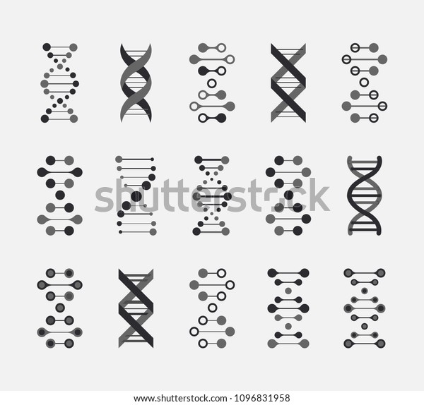 細線のコンセプト Dnaアイコンセットベクターイラスト 多角形dnaのコンセプト Dna 遺伝子標識 元素 アイコンの収集 ベクトルメッシュ球 のベクター画像素材 ロイヤリティフリー