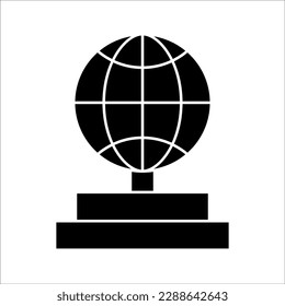 thin line corporate governance icon, Vector illustration, on white background.