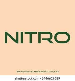 the thin line futuristic font