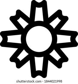 Thin line Icon Corona Virus 2020.covid-19.Corona Virus in Wuhan.vector illustration graphic design on white background good for Information. With 32x32 pixel perfect