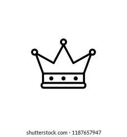 Crown Doodle Icon Vector Stock Vector (Royalty Free) 1247801707