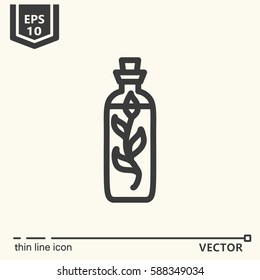 Thin line icon. EPS 10 Isolated objects