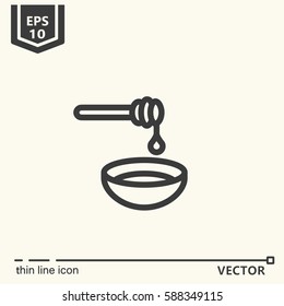 Thin line icon. EPS 10 Isolated objects