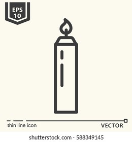 Thin line icon. EPS 10 Isolated objects