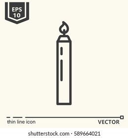 Thin line icon. EPS 10 Isolated objects
