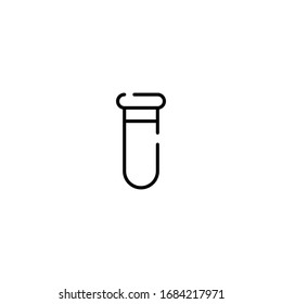  Thin line Icon Erlenmeyer Flask icon, Suitable for use on web apps, mobile apps, Vector illustration editable stroke . 64 x 64 pixel perfect on White Background