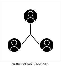 thin line icon, related to team, teamwork, coworkers, cooperation. Collection of linear business simple symbols. vector illustration. Editable stroke