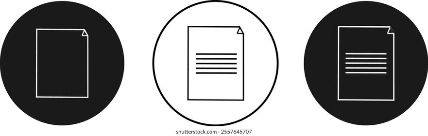 thin line icon set Shopping cart