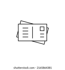 Thin Line Icon Vector Illustration Logo Template. Suitable For Many Purposes.