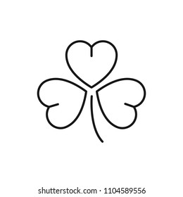 Thin line icon of wheat, leaf, nature. Editable vector stroke 64x64 Pixel.