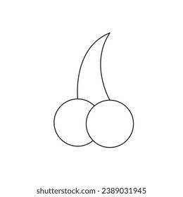 Thin line icons of restaurant and menu options. Outline symbol