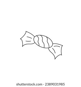 Thin line icons of restaurant and menu options. Outline symbol
