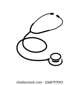 thin line icons for Stethoscope,doctor,vector illustrations